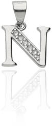 Fine Silver Ezüst N Betű medál - AG-XS1-N120 (AG-XS1-N120)
