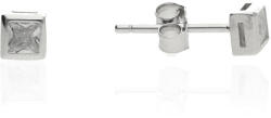 Fine Silver AG122837 - Ezüst beszúrós solitaire fülbevaló (AG122837)
