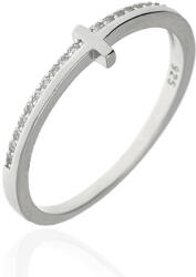 Fine Silver AG123028 - Ezüst női gyűrű Méret: 56 (AG123028)