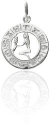 Fine Silver 925-ös ezüst szűz horoszkóp medál - AG1-1-2-06-170 (AG1-1-2-06-170)
