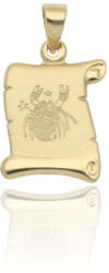 Gold horoscope pendants 14 karátos arany rák horoszkóp medál - AU1-1-4-04-70 (AU1-1-4-04-70)