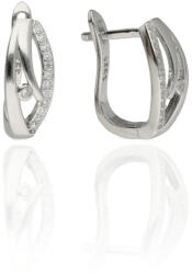 Fine Silver AG123541 - Ezüst francia záras női fülbevaló pár (AG123541)