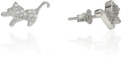 Fine Silver AG123524 - Ezüst beszúrós fülbevaló (AG123524)