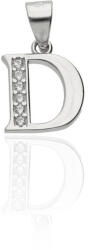 Fine Silver Ezüst D Betű medál - AG-XS1-D120 (AG-XS1-D120)