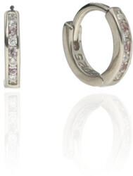 Fine Silver AG123581 - Ezüst bepattintós női fülbevaló pár (AG123581)