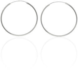 Fine Silver AG122845 - Ezüst karika fülbevaló pár Átmérő: Ø 50 mm (AG122845)