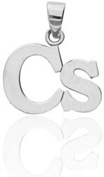 Gold letter pendants 14 K arany Cs Betű medál - AU-XF2-CS-70 (AU-XF2-CS-70)
