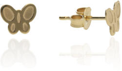 Gold earrings for ladies AU84087 - 14 karátos arany női beszúrós fülbevaló (AU84087)