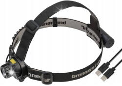 Brennenstuhl Lanterna frontala LED LuxPremium SL 401 AF, 400 lm, cu senzor de infrarosu, rosu, 11, 5x8, 4x6, 1cm (1177310010)