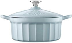 Buydeem Cratita cu capac BUYDEEM CP521-WB, 2.9 l, Fonta emailata Albastru deschis (CP521-WB) - forit
