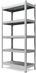 Apolcod Fémállvány HARD METAL 240x100x50 225 kg/polc Polcrendszer mérete: 240x100x50, Polcok száma: 5, A polcrendszer teljes teherbírása: 1125 KG