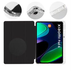 OBAL:ME MistyTab Xiaomi Pad 6 oldalra nyíló, kitámasztható tok, fekete (57983121056) - tok-shop