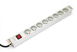 ASSMANN Prelungitor ASSMANN A-19-STRIP-2 IMP, 8x Shucko French, White (A-19-STRIP-2-IMP)