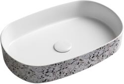 SAPHO Infinity Oval 55x36 cm terrazzo (10NF65055-2L-TRZ)