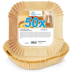 EXTRALINK Paper Liners for Air Fryers 20 x 20 cm, 50 pcs (EX.35670)