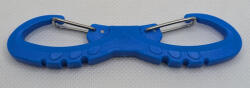Trident Dupla Karabineres Tartó (DTS-A10-BLU)