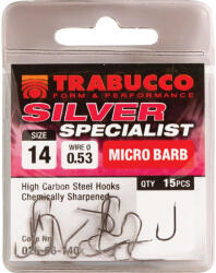 Trabucco Silver Specialist feeder horog, méret: 12 (023-56-120)