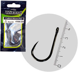 EnergoTeam Catfish Worm Pro Brazed 2/0 3db/csomag (47896200)