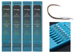 Drennan Hooklength Plate Margin Carp előkötött horog 16-os (DRENNAN-HNPMCP616)