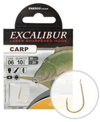Excalibur Kötött Horog Carp Classic, Gold No. 8 (47024008)