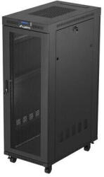 Lanberg Rack LANBERG Cabinet metalic rack 19" Lanberg 32U 600x1000mm negru cu usi perforate (FF01-6032-23BL)