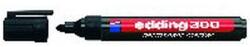 edding 300 1, 5-3mm Permanent BL fekete marker (9580048000) - officedepot