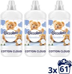 Coccolino Cotton Cloud 3×1, 403 l (61 mosás) (3x8720181930003)