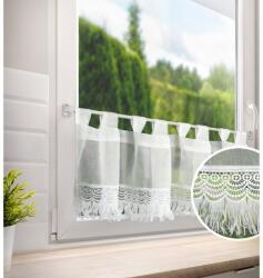 Eurofirany Függöny ROXANA 30 x 150 cm Eurofirany fehér nyakkendő (463646)