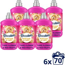 Coccolino Tiare Flower & Red Fruits 6×1, 610 l (70 mosás) (6x8720181930614)