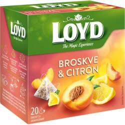 Loyd Tea piramis őszibarack + citrom 40g