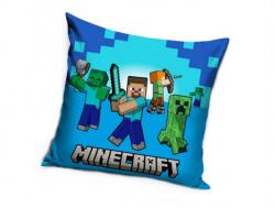Carbotex Minecraft Heroes párnahuzat, 40×40 cm