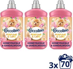 Coccolino Honeysuckle & Sandalwood 3×1, 610 l (70 mosás) (3x8720181930591)