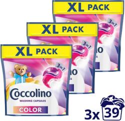 Coccolino 3in1 Color 3×39 db (3x8720181779190)
