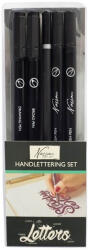 Nassau Set 4 markere si creion Nassau Finer Art Handlettering (00046698)