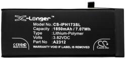 Cameron Sino iPhone SE 2 (2020) CAMERON SINO Li-Polymer akku 3.82V/1850mAh, Apple A2312 kompatibilis, FEKETE (CS-IPH173SL)
