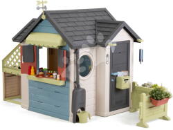 Smoby Căsuță restaurant cu jgheab Chef House Life Smoby cu bucătărie extensibilă, cu filtru UV pentru 24 luni (SM810307-L) Casuta pentru copii
