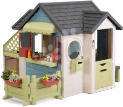 Smoby Căsuță Restaurant cu corespondență poștală Chef House Life Smoby cu bucătărie, extensibilă cu filtru UV de la 24 luni (SM810307-Q) Casuta pentru copii