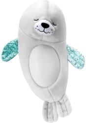 Infantino Jucarie de plus cu lumina Infantino Robbe, abtibilduri, 8 melodii, 5 sunete naturale (302032)