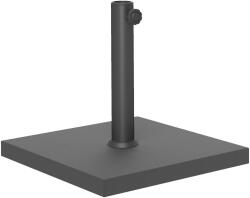 Outsunny Bază Pătrată pentru Umbrelă de Soare, Potrivită pentru Stâlpi de 38 mm sau 48 mm, 44x44x30 cm, Negru | Aosom Romania (84D-411V00BK)