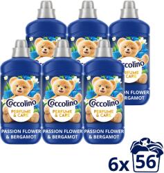 Coccolino Passion Flower & Bergamot 6×1, 288 l (56 mosás) (6x8720181929908)