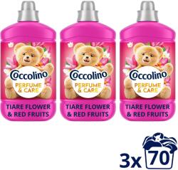 Coccolino Tiare Flower & Red Fruits 3×1, 610 l (70 mosás) (3x8720181930614)