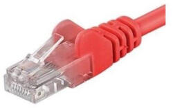PremiumCord Patchcord UTP RJ45-RJ45 Cat. 5e 2m, rosu, "UTP-5E-2-R