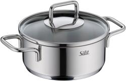 Silit Vas de gatit Silit Extra Cook Mini 14 cm, Crominox, cu capac din sticla (2101306382)