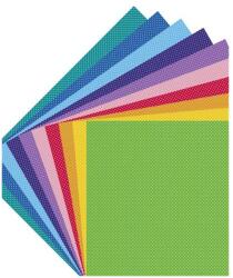 Bringmann Folia Paper Dots Small dekorkarton 50x70cm 300g 10 lap vegyes szín 47209 (47209)