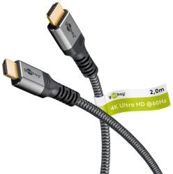 Goobay HDMI 2.0 Összekötő Fekete 2m 64994 (64994)