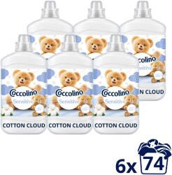 Coccolino Cotton Cloud 6×1, 702 l (74 mosás) (6x8720181946714)