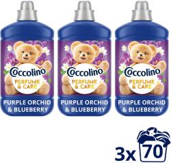 Coccolino Purple Orchid & Blueberry 3×1, 610 l (70 mosás) (3x8720181930577)