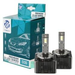 m-tech 2 db D3S Canbus autó LED szett, 35W, 8400Lm, 12V-24V, M-tech