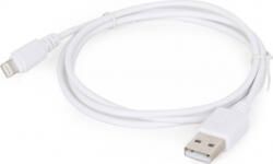 Gembird Cablu de date Gembird USB 8-pin 1m Alb (cc-usb2-amlm-w-1m)
