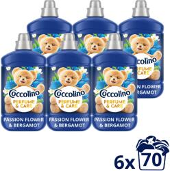 Coccolino Passion Flower & Bergamot 6×1, 610 l (70 mosás) (6x8720181930560)